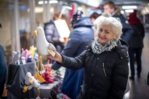 Świąteczny Kiermasz Rękodzieła // fot. Dawid Linkowski