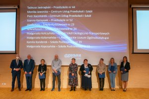 Nagrodzeni przez Prezydenta Gdyni pracownicy oświaty // fot. Anna Rezulak