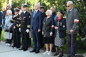  Dzień Polskiego Państwa Podziemnego – uroczystości z okazji 86. rocznicy jego utworzenia pod Pomnikiem Armii Krajowej w Gdyni (fot. Michał Puszczewicz)