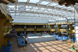 Wnętrza wycieczkowca Costa Pacifica // fot. Marta Jaszczerska-Zawadzka