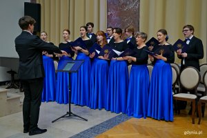 Uroczystość uświetnił występ Akademickiego Ch&oacute;ru Uniwersytetu Morskiego w Gdyni 