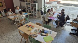 Spotkanie odbyło się w Domu Sąsiedzkim w Przystani Widna 2A (fot. Laboratorium Innowacji Społecznych)