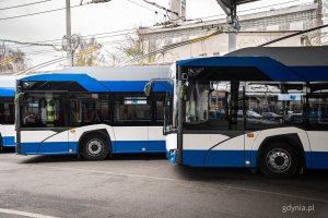 Sześć nowych trolejbus&oacute;w marki Solaris dla PKT w Gdyni (fot. Kamil Złoch)