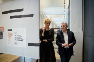 Wernisaż otwarcia wystawy "Rozproszenie. Emigracja Marca'68", fot. Renata Dąbrowska  