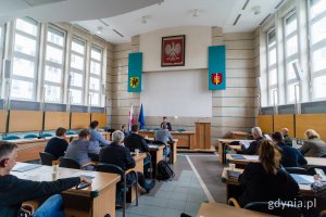 Rada ds. Mężczyzn w Gdyni podczas pierwszego spotkania, które odbyło się w sali obrad Rady Miasta