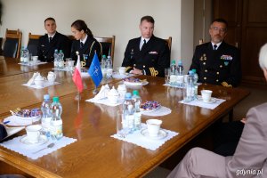 Wizyta przedstawicieli Sił Morskich NATO w Gdyni // fot. Dawid Linkowski