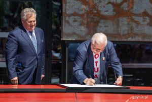 We wtorek, 4 czerwca w Gdańsku odbyły się centralne obchody Święta Wolności i Solidarności, fot. Piotr Hukało.