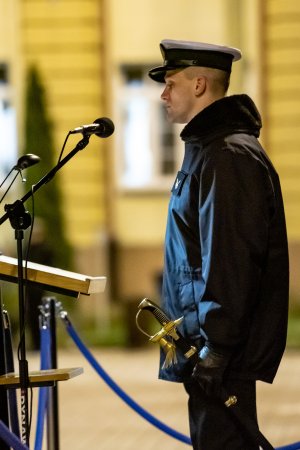 Uroczysty apel z okazji rocznicy wybuchu Powstania Listopadowego, fot. Dawid Linkowski 