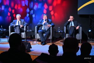 Na zdjęciu m.in.: prezes PEWIK Jacek Kieloch i wiceprezes Wiesław Kujawski (fot. Magdalena Starnawska)