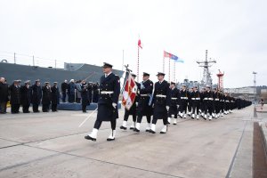 Zmiana na stanowisku Komendanta Portu Wojennego w Gdyni, fot. Lechosław Dzierżak