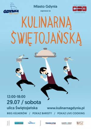 Kulinarna Świętojańska - plakat