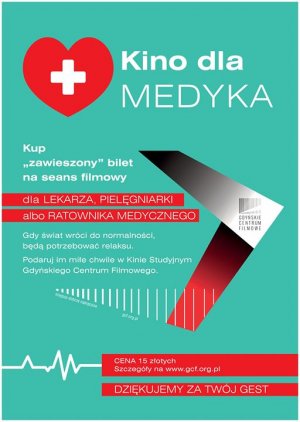 Kup bilet do kina dla medyka // mat.prasowy Gdyńskiego Centrum Filmowego
