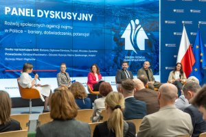 Paneliści konferencji o Społecznych Agencjach Najmu