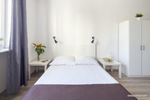 Sypialnia w obiekcie noclegowym Sleepy3city - 10 Lutego 23/6b