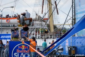 Zawody Red Bull Slackship 2017 w Gdyni // fot. D. Linkowski