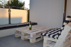 Apartamenty Willa Nawigator, taras