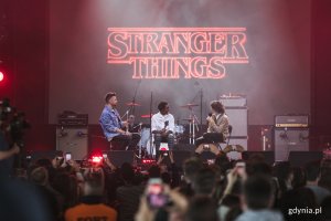 Aktorzy z serialu Stranger Things gościli na Open'er Festival 2019 // fot. Karol Stańczak