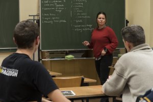 Warsztaty z mieszkańcami dotyczące planów zagospodarowania terenu Polanki na Osadzie Rybackiej. 