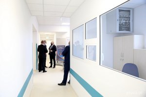 Budynek kliniczny nr 2 w Uniwersyteckim Centrum Medycyny Morskiej i Tropikalnej jest gotowy na przyjęcie pierwszych pacjentów//fot. Przemysław Kozłowski