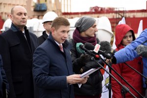 ORP „Ślązak” w PGZ Stoczni Wojennej w Gdyni, fot. Kamil Złoch