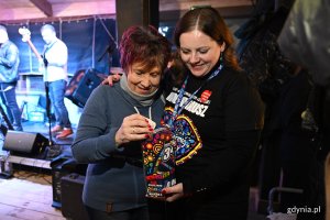 Prezydent Gdyni, Aleksandra Kosiorek zbierała datki do puszki WOŚP 