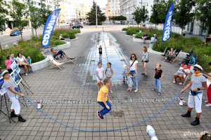 „Chodźcie na plac Kaszubski” / 8 sierpnia 2019 - „Pamiętniki z wakacji” / fot. Michał Puszczewicz