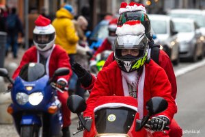 Mikołaje na Motocyklach w Gdyni, fot. Piotr Żagiell