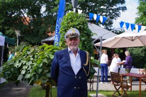 Jerzy Markiewicz, przewodniczący samorządu DPS i mieszkaniec domu 