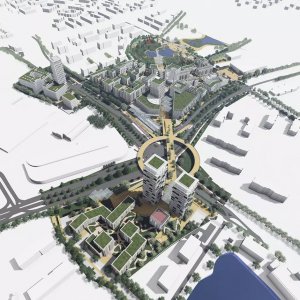 Projekt  „Zielona przestrzeń dialogu” stworzony przez Front, pracownię działająca w Pomorskim Parku Naukowo-Technologicznym (fot. mat. prasowe PPNT) 