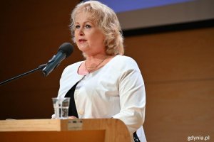 Ewa Biernacka, prezes oddziału ZNP w Gdyni