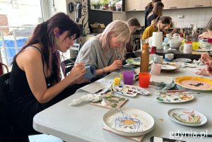 Warsztaty ceramiczne w Wymiennikowni (fot. Magdalena Starnawska)