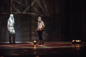 Przygotowania do premiery Wiedźmina w Teatrze Muzycznym fot. Przemysław Burda