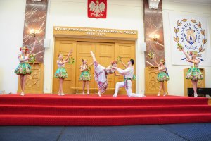 Koncert młodzieżowego ukraińskiego zespoły Teatru Tańca „Kwieciste gwiazdy”, fot. Michał Kowalski