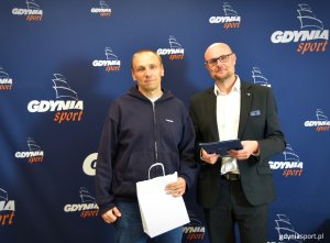 Nagrodzeni przedstawiciele firm z wiceprezydentem Austenem podczas odbioru nagród (fot. Marek Urbaniak)
