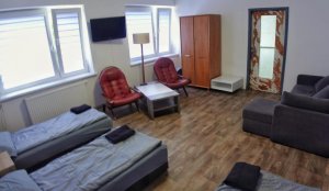 Jedna z sypialni w obiekcie Guest House Sea Sunflowers