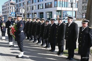 Wojskowa asysta honorowa (fot. Magdalena Starnawska)