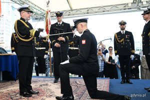 Uroczystość odbyła się na pokładzie&nbsp;ORP &bdquo;Błyskawica&rdquo;