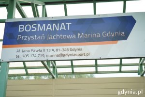 Spotkanie rozpoczęło się przy bosmanacie w Przystani Jachtowej Marina Gdynia