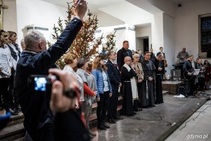 Wigilia u franciszkanów w Gdyni, fot. Dawid Linkowski