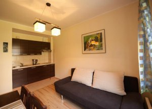 Villa Gardena, apartament z aneksem kuchennym