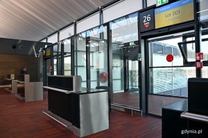 Gate'y w nowym pirsie terminalu T2 Portu Lotniczego Gdańsk // fot. Magdalena Czernek