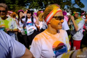 Bieg The Color Run w Gdyni, 16.09.2017 // fot. Dawid Linkowski