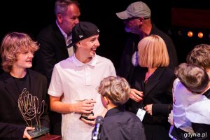 Młoda Gala 50. Festiwalu Polskich Filmów Fabularnych w Gdyni na Scenie Nowej w Teatrze Muzycznym (fot. Karol Stańczak)