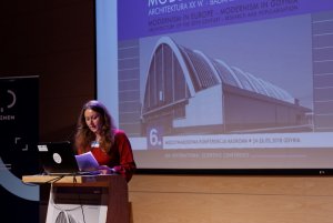 Magdalena Smaga - 6. konferencja "Modernizm w Europie - modernizm w Gdyni" / fot. Alina Limańska-Michalska