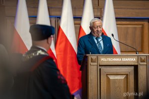 Ireneusz Ćwirko. Inauguracja roku akademickiego 2025/2026 na Politechnice Gdańskiej (fot. Kamil Złoch)