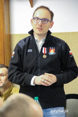 Jakub Ubych - radny miasta Gdynia (fot. Michał Sałata, gdynia.pl)