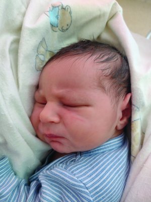 Marcel, 56 cm, 3600 g,  23.03.22//fot. Szpitale Pomorskie