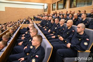 Studenci pierwszego roku w Akademii Marynarki Wojennej (fot. Magdalena Starnawska)