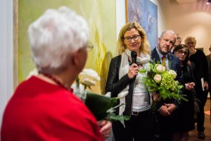 Wernisaż wystawy Anieli Kity, fot. D. Linkowski