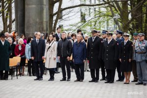 W sobotę 13 kwietnia, w Dzień Pamięci Ofiar Zbrodni Katyńskiej, Gdynia oddała hołd Polakom zamordowanym przez NKWD. Fot. Karol Stańczak. 